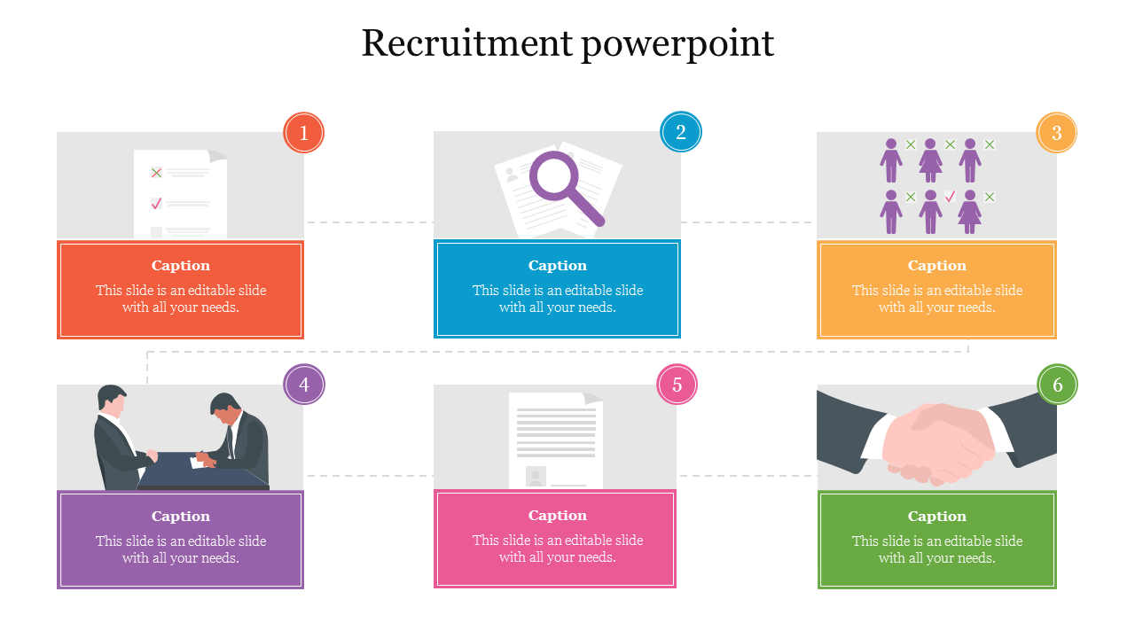 Editable Recruitment PowerPoint Slides